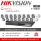 HIKVISION ชุดกล้องวงจรปิด 16 กล้อง ระบบ IP รุ่น DS-2CD1027G0-L จำนวน 16 ตัว , NVR 7616NI-K2 จำนวน 1 เครื่อง 1080P 2MP ระบบ IP ColorVU