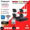ชุดกล้องวงจรปิด 4ตัว Vstarcam ความละเอียด 3MP1296P กล้องวงจรปิดไร้สาย Outdoor Wifi Camera CS550 / NVR 8209 / HDD