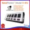 รางปลั๊กไฟ Savetronics รุ่น D-4EU ปลั๊กไฟคุณภาพดี มีมาตรฐาน มอก. มีระบบป้องกันไฟกระชาก ตัดไฟเกิน มีช่องสำหรับ USB รับประกันศูนย์ไทย 3 ปี