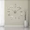 3D acrylic wall sticker DIY DIY Bedroom Living Room Glass Mirror Fashion Clock TH34213