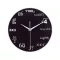 ห้องนั่งเล่นสร้างสรรค์นาฬิกาแขวนบุคลิกภาพคณิตศาสตร์ตกแต่งนาฬิกาไม้นาฬิกาที่เรียบง่าย TH34268