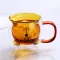 Creative Cute Bear Double-Layer Coffee Doubleglass Cartoon Baby Duckling Animal Milk Glass Lady Cute Cup