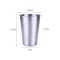 500-600ml Stainless Steel Thermo Tea Cup Cup Coffee Beer Mug Hot Water Bottle Drinking Straw Tumbler HouseHold Drinkware