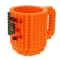 350ml Creative Milk Coffee Cup Creative Build-On Mugs Cups Water Coffee Building Blocks Cup Drinkware Kids