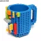 Build-On Brick Lego Mug Type Building Blocks Coffee Cup Block Puzzle Mug Isabel Mug