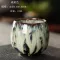 1pcs New 110ml Kiln Change China Ceramic Tea Cup Creative Retro Japanese Ceramic Tea Mug Best Tea Set For Friend
