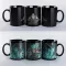 1pcs New 350ml Creative One Piece Magic Mug Coffee Mug Color Changing Tea Cup Anime Cartoon Novelty For Birthday Party