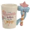 CREATIVE CRAMIC GIRL Ice-Cream Special Sceptre Coffee Ceram Mug Cup Spoon Personalized Mugs for Cute Women