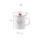 Eways Love Theme Milk / Coffee Mugs Cartoon Multicolor Cup Kitchen Tool X-Mas