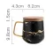 Nordic Marble Coffee Matte Luxury Water Cafe Tea Milk Cups Condensed Coffee