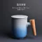 JIA-GUI LUO 300ML Tea Mugs Ceramic Wooden Handle Tazas de Ceramica Creativas Anniversary for Husband I017