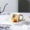 Creative Reflection Cup Nordic Cartoon Elk Anamorphic Cup The Mirror Collection Panda Mug Pre David's Deer