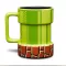 3d Ceramic Mug Cartoon Game Super Mario Sewer Pixel Mushroom Question Mark Water Cup Cartoon Children's Birthday