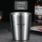 1 New Stainless Steel Metal Beer Cups Wine Cups Wine Mugs Coffee Tumbler Tea Milk Mugs Home Water Cup Dropshipping