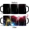 1pcs New 350ml Anime Heat Temperature Sensitive Coffee Color Changing Cartoon Anime Mug Creative Tea Milk Ceramic Cup