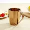 New Style European Cup 340ml 304 Stainless Steel Double Coffee Cup Business Creative Gold Silver Water Cup With Handle