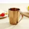 New Style European Cup 340ml 304 Stainless Steel Double Coffee Cup Business Creative Gold Silver Water Cup with Handle