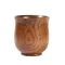 Natural Wooden Heat-Resistant Cup Espresso Coffee Cup Set Handmade Beer Mug Tea Glass Whiskey Glass Cups W2G