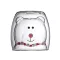 Lovely Glass Mugs Bear Cat Dog Animal Double-Layer Tea Milk Cup With Round Mouth Prevent Scald Cartoon