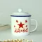 Chinese Retro Chairman Mao Mugs 450ml Coffee Mugs Camping Drinkware White Tea Cup Mr. Mao Mug Coffee Milk Tea Mug