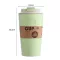 420ml Insulation Portable Outdoor Practical Reusable Bamboo Fiber Coffee Cups Eco Friendly Car Mugs Mug Leakproof