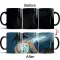 1pcs New 350ml Anime Temperature Sensitive Coffee Mug Color Changing Cartoon Anime Mug Creative Tea Milk Ceramic Cup