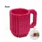 DIY Creative Mug Travel Cup Lego Mixing Cup Dinnerware Set for Child Kids Adult Cutlery Coffee Cup Mug Lego Cup