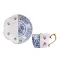 Combination Of Chinese And Western And White Ceramic Cup Exquisite Retro Light Luxury Gold Painted Coffee Cup And Saucer