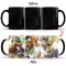 1pcs New 350ml Styles Attack On Titan Coffee Mug Cold Hot Heat Color Change Magic Mug Tea Milk Cups Birthday S For Friends