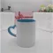 Ceramic Mug Diy Photo Heart Shape Handle Color Inside and Color Heart Hand Cup Customized Pictures Diy Images Print Mazwei