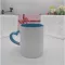 Ceramic Mug Diy Photo Heart Shape Handle Color Inside And Color Heart Hand Cup Customized Pictures Diy Images Print Mazwei