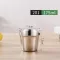 Double Stainless Steel Mug 175/260/300/480 Ml Metal Cold Beer Mug Bar Coffee Cup Milk Tea Lemon Juice Cup