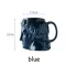 Large-Capacity Ceramic David Head Mug Spain Ancient Apollo Sculpture Cup Office Personalized Coffee Cup Desk Decoration