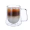 New 200ml/300ml Double Wall Mugs Heat Insulation Double Coffee Mug Coffee Glass Cup Drinkware Milk S For Friends