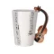 Guitar Ceramic Cup Personality Music Note Milk Juice Lemon Mug Coffee Cup Home Office Drinkware