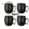 4 Piece 550ml MOSCOW MULE COPPER MEGS METAL MUG CUP Stainless Steel Beer Coffee Cup Bar Tools