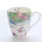 Europe Bone China Mugs Large Capacity 420ml Creative Pastoral Flower Tea Cup Office Milk Coffee Mug Home Drinkware