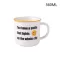 Funbaky 360ml Creative Retro Smiley Mug Brief Letter Ceramic Mugs Milk Coffee Cup Drinking Cups Canecas