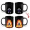 Dropshiping Heat Color Ceramic Taza Son Goku Mug Coffee Mug
