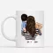 Personalized Coffee Mug Family Mom And Daughter Son Is Being A Mom Mugs Cups 11oz/15oz R2062