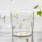 Cute Lavender Rabbit Glass Mug Bunny Coffee Mug Heat Resistant Glass Tea Cup Beer Mug Japanese Coffee Cup Zakka Novelty