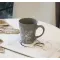 Retro Creative Ceramic Cup Nordic Ins Personality Coffee Cup Home Large Capacity Breakfast Milk Mug Handgrip Kawaii Mug