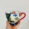 Household Creative Cup Cup Cup Cup Milk Milk Milk With Handle Breakfast Cereal Cup Water Cup Big Tripe Mug