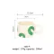 300ml Nordic Ceramic Handgrip Coffee Mug Office Home Water Cup Handle Microwave Breakfast Oatmeal Milk Mugs