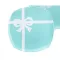 Bone China Bowknot Mug Quality Blue Wedding Tableware Serving Cup Ceramic Star Restaurant Plate Coffee Tumblerful