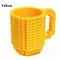 350ml Creative Milk Mug Coffee Cups Creative Build-On Brick Mug Cups Drinking Water Holder Lego Building Blocks Design