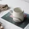 Retro Creative Ceramic Art Cup Nordic Ins Personality Coffee Cup Home Large Capacity Breakfast Milk Handgrip Kawaii Mug