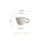 New Creative Mug Nordic Cute Personality Girl Solid Color with Spoon Ceramic Cup Tea Cup