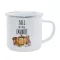 Stainless Steel Camping Coffee Mug Fall Decor Pumpkin Birthday Outdoors Everything Autumn Metal Enamel Campf