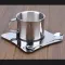 304 Stainless Steel Coffee Cup Double Layer Mini Small Capacity Espresso Slim Mug 65ml